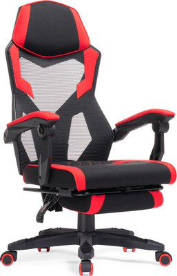 Кресло офисное Woodville Brun (красный/черный)