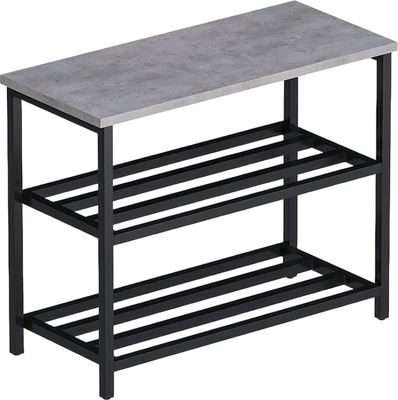 Полка для обуви Макс Стайл ОБ-540 (бетон темный)