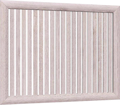 Экран для радиатора Стильный Дом Реечный 120х60см (ясень светлый)