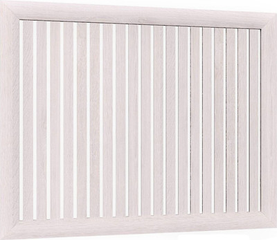 Экран для радиатора Стильный Дом Реечный 90х60см (ясень белый)