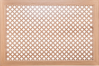 Экран для радиатора Стильный Дом De Luxe Готико 90х60см (дуб скандинавский)