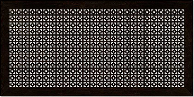 Экран для радиатора Стильный Дом De Luxe Дамаско 120х60см (венге)