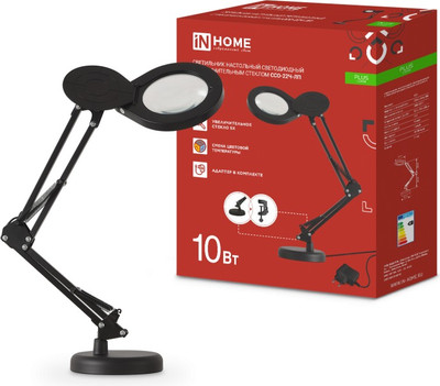 Настольная лампа INhome Plus ССО-22Ч-ЛП / 4690612058139