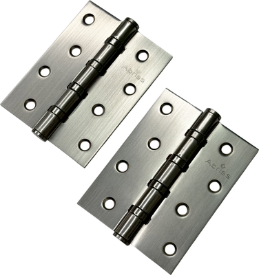 Комплект петель дверных Abriss 100x75x3-4BB MSN (сатин)