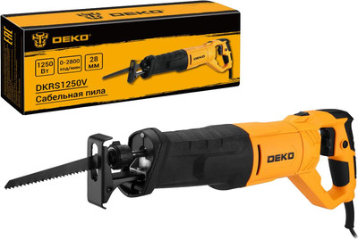 Сабельная пила Deko DKRS1250V / 083-1072