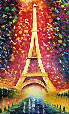 Набор алмазной вышивки Darvish Эйфелева башня / DV-15480-2