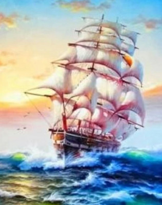 Набор алмазной вышивки Darvish Корабль / DV-15480-3