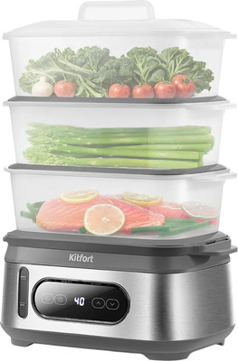 Пароварка стационарная Kitfort КТ-6280