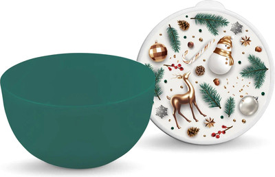 Миска Полимербыт Сказочный лес 4359791 (с крышкой)