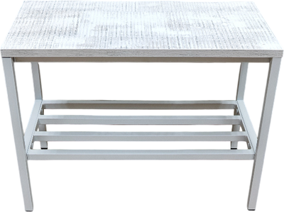 Полка для обуви Allerd 1 Rion 43x60 / 1050110200 (белый муар/энигма)