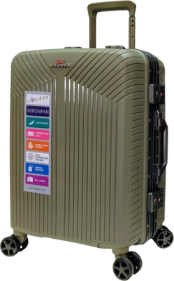 Чемодан на колесах Mironpan 11276 (M, серый)