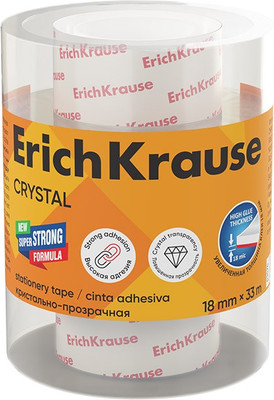 Скотч Erich Krause Crystal / 63576 (4шт)