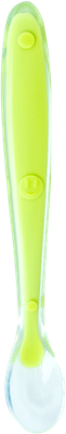 Ложка для кормления Be Baby С силиконовым окончанием / LM-9065 (салатовый)