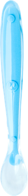 Ложка для кормления Be Baby С силиконовым окончанием / LM-9065 (голубой)