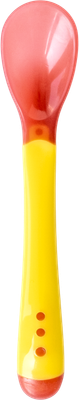 Ложка для кормления Be Baby С силиконовым окончанием / LM-9067 (желтый)