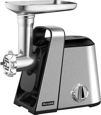 Мясорубка электрическая Rondell RDE-1454 (стальной)