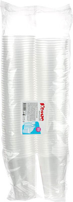 Набор одноразовых стаканов Комус Эконом / 145595 (100шт)