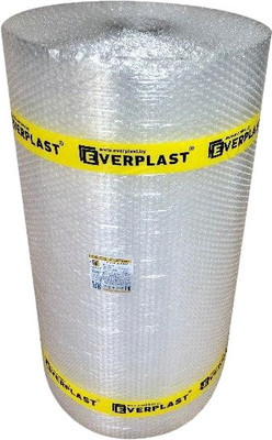 Пленка воздушно-пузырьковая Everplast 2 слоя 45 гр/м2 600 100 м.п. / EV45600100WH (бесцветный)