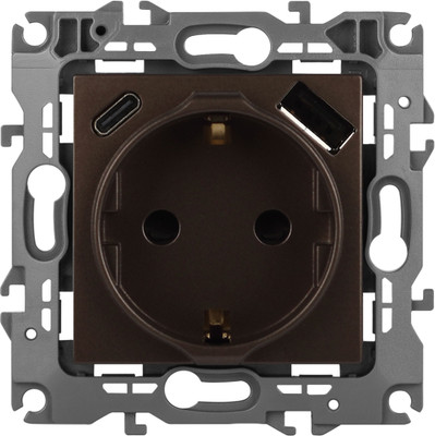 Розетка ЭРА 12-4108-13 / Б0067757 (бронза)