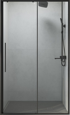 Душевая дверь Niagara Nova NG-34-12AGR 120x195 (графит/прозрачное стекло)