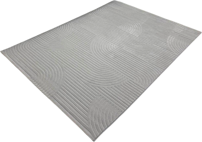 Ковер Radjab Carpet Сканди Сизаль Прямоугольник 10949A / 13045RK (3x4, Grey/Grey)