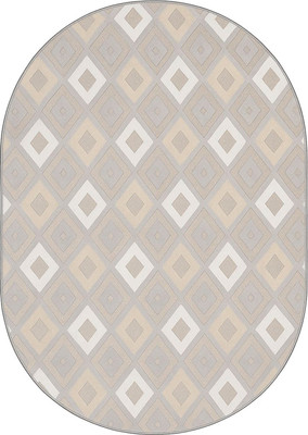 Ковер Radjab Carpet Сканди Сизаль Овал 10948A / 12283RK (2.4x3.4, Grii/Grii)