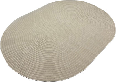 Коврик Radjab Carpet Сканди Сизаль Овал 10936B / 12218RK (0.8x1.5, Beige C/Beige C)