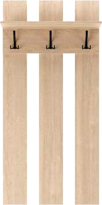 Вешалка для одежды Памир Ева 800 (дуб экспресив/песочный)