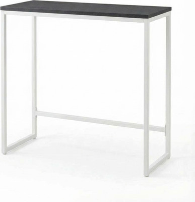 Консольный столик Allerd Rion 25x85 / 2050110700 (белый муар/металл бруклин)