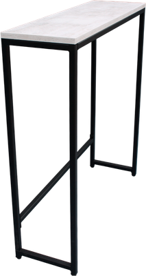 Консольный столик Allerd Rion 25x85 / 2050210200 (черный муар/энигма)