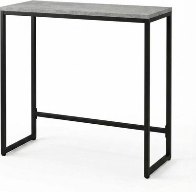 Консольный столик Allerd Rion 25x85 / 2050210500 (черный муар/бетон)