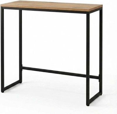 Консольный столик Allerd Rion 25x85 / 2050210600 (черный муар/дуб нокс)