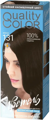 Гель-краска для волос Estel Quality Color Цветель тон 131 (115мл, мокко)