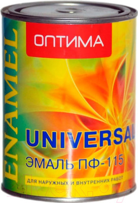 Эмаль Оптима ПФ-115 (900г, синий)