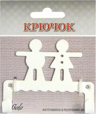 Крючок для одежды GALA KR026-WY