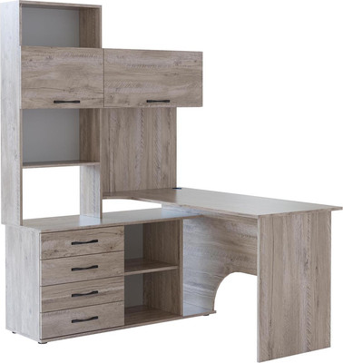 Компьютерный стол Сокол-Мебель КСТ-14.1Л (левый, дуб юкон)