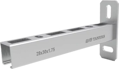 Консоль монтажная Taners 1.75x28x30x500мм / TN.0520.028.030.0500.S