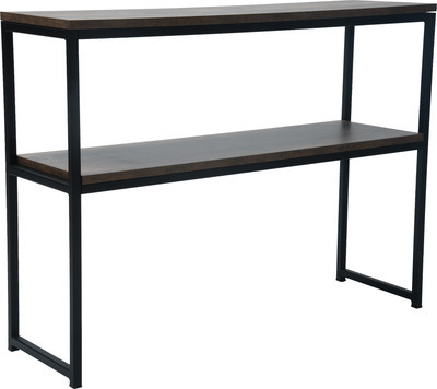 Консольный столик Allerd Rion 30x75 / 2060210300 (черный муар/австралийское дерево)