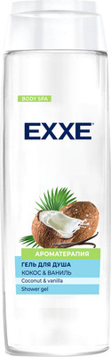 Гель для душа Exxe Кокос и ваниль (400мл)