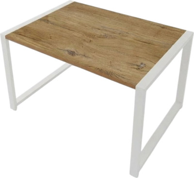 Журнальный столик Allerd Rion 85x51 / 2070110600 (белый муар/дуб нокс)