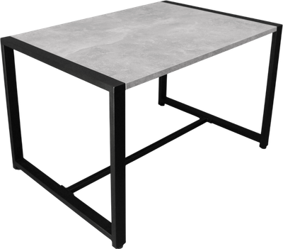 Журнальный столик Allerd Rion 85x51 / 2070210500 (черный муар/бетон)