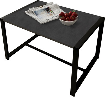 Журнальный столик Allerd Rion 85x51 / 2070210700 (черный муар/металл бруклин)