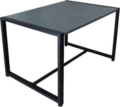 Журнальный столик Allerd Rion 85x51 / 2070210700 (черный муар/металл бруклин)