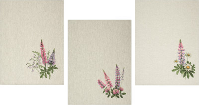 Набор полотенец Pole Kvetak (Беларускі лён) 46x60 24С112-ШР/рп/фкор/к. (15 Летний день-3 /сорт 1)