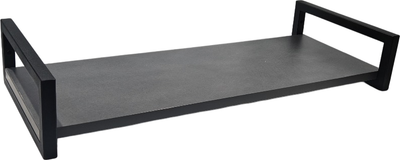 Полка Allerd 1 Rion 30x12 / 4050210700 (черный муар/металл бруклин)