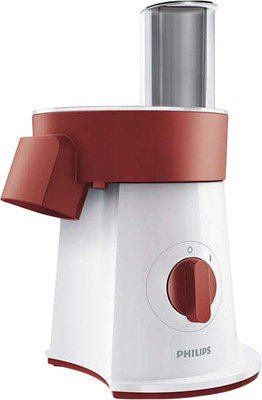 Овощерезка электрическая Philips HR1388/80 (белый/красный)