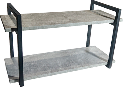 Полка Allerd 2 Rion 30x40 / 4060210500 (черный муар/бетон)