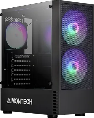 Корпус для компьютера Montech X2 Mesh / X2MESHB (черный)