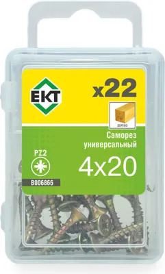 Саморез ЕКТ 4.0х20 / B006866 (22шт)