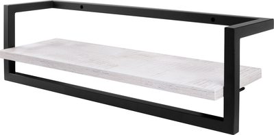 Полка Allerd 40 Rion 40x18x18 / 4080210200 (черный муар/энигма)